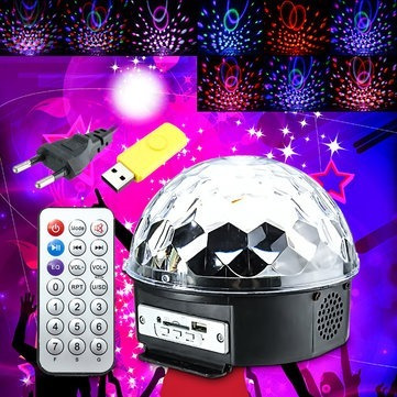 Globo Colorido Rgb Led Laser bluetooth