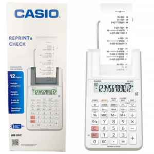 Calculadora Com Bobina Casio HR-8RC - Branco