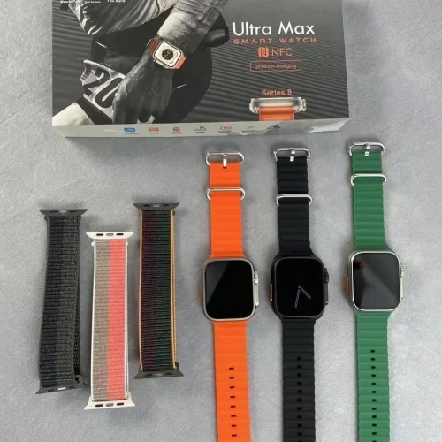 Smartwatch 8 ultra Max c/ capinha e pelicula de brinde