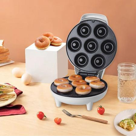 Máquina Forma De Fazer Donuts 700w Rosquinha Elétrica Donuts