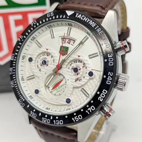 Relógio Masculino Tag-Heuer Carrera Branco