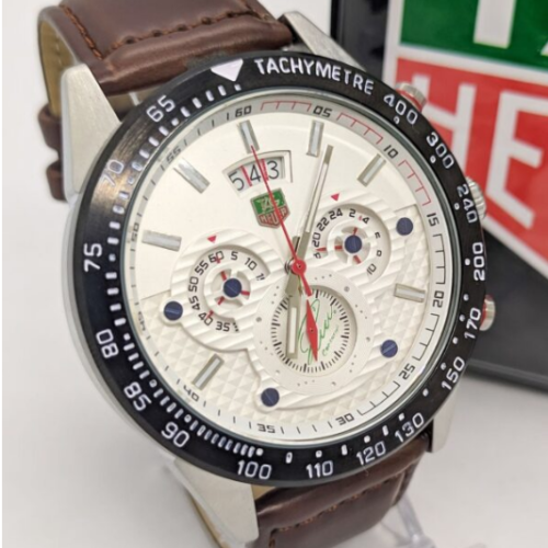 Relógio Masculino Tag-Heuer Carrera Branco