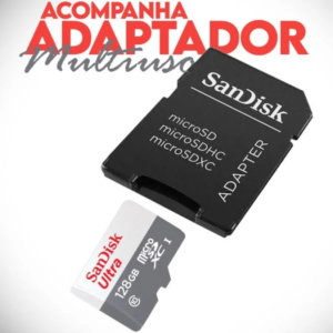 Cartão de Memória 128GB  SanDisk Ultra