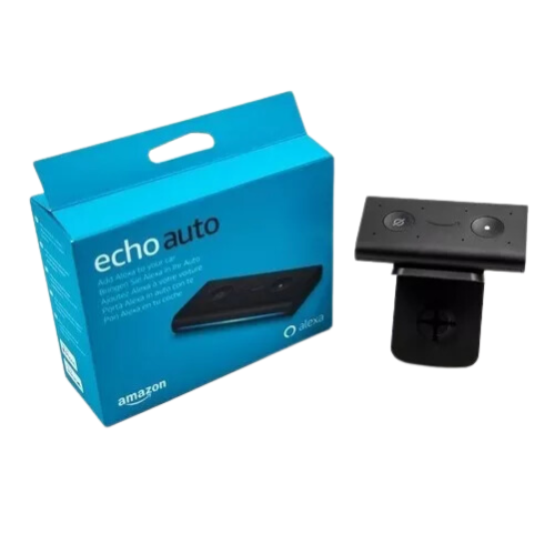 Echo Auto Amazon Alexa para Carro, Caminhão e Ônibus com Bluetooth