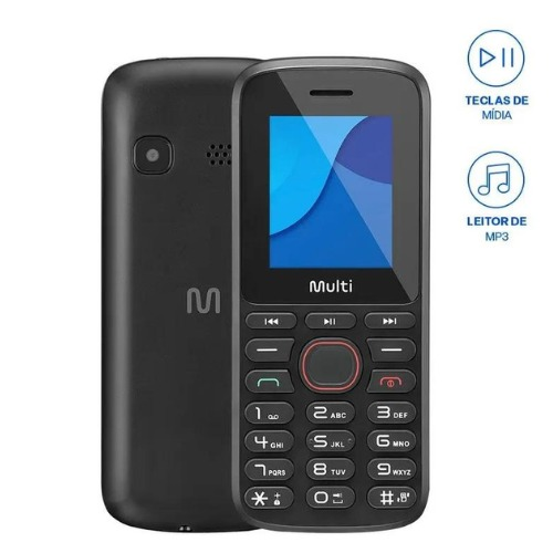 Celular Simples Multilaser Up Play Sinal 3g Fm Bluetooth