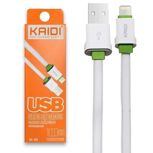 Cabo USB Micro Lightning 1 Metro Kaidi Kd-306