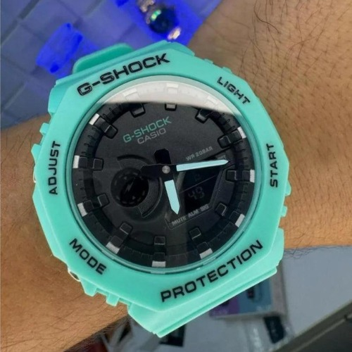 Relógio Masculino G-Shock Max 2024 Colors Verde Claro