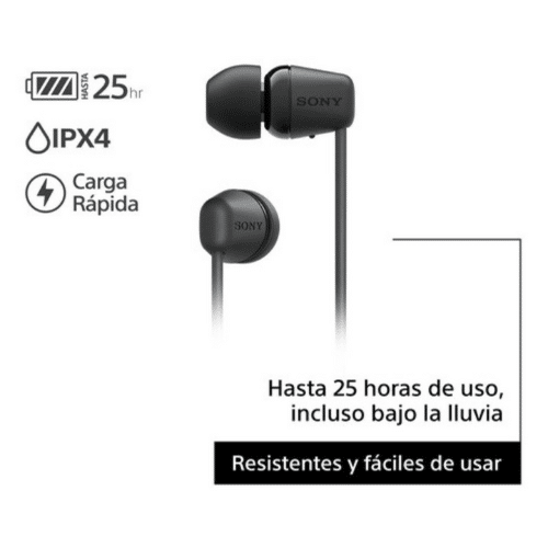 Fone De Ouvido Neckband Sem Fio Sony Wi/c100