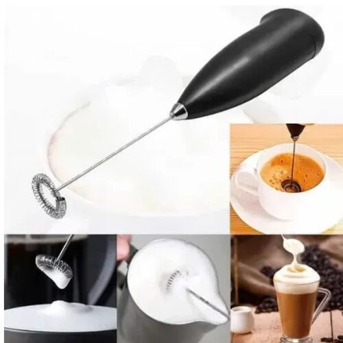 Mini Misturador Batedor Mixer Elétrico Para Claras de Ovos Café Espumante Leite Cremoso