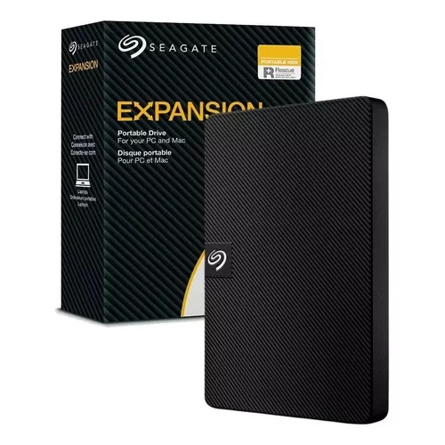 Hd Externo Portátil Seagate Expansion 1tb Usb 3.0 Preto