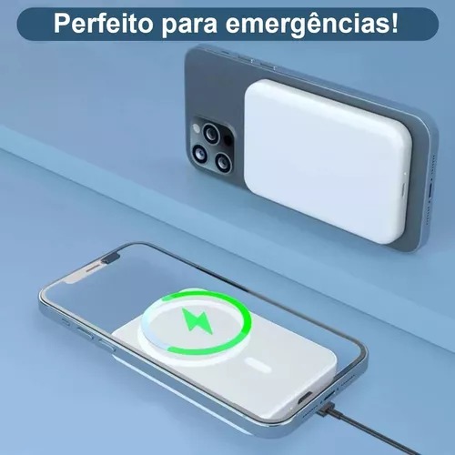 Bateria Portátil Power Bank MagSafe 10000mAh 20W