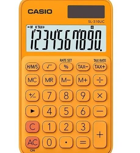 Calculadora Solar de Bolso Compacta 10 Dígitos Casio SL-310UC