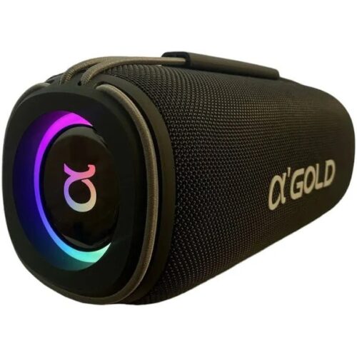 Caixa de Som Gold Bluetooth Alta Potência IPX-6 Bass Boost 60W