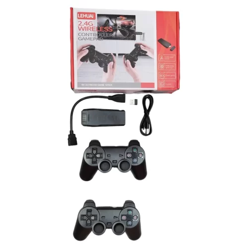 Game Stick Retro HDMI 4K Lehuai com Controles Wireless