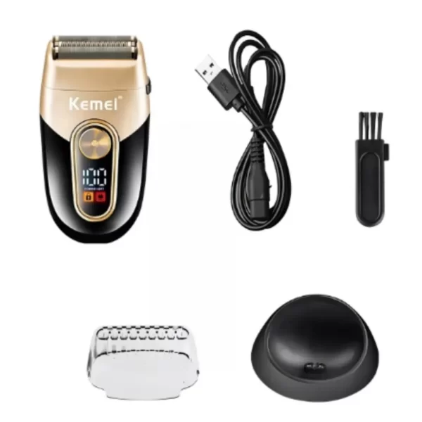 Barbeador Elétrico Shaver Profissional Kemei KM-3209 - Image 5