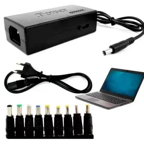 Fonte Carregador Notebook Universal 120W Regulável 12V a 24V - LEHMOX