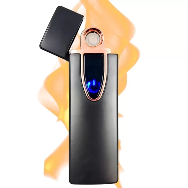Isqueiro Eletrônico Recarregável USB com Sensor Touch Portátil e Sustentável - Image 2