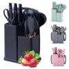 Kit Completo Jogo de Utensílios de Cozinha Luxo 19 Peças