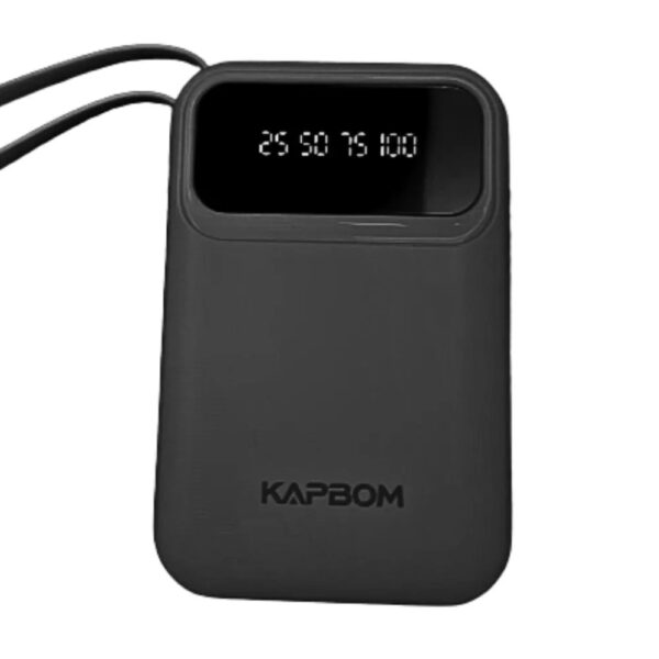 Power Bank Kapbom KA-9912 - 10,000mAh com Lanterna e Display LED - Image 6
