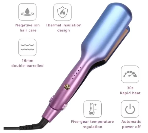 Prancha Alisadora Hair Curler YX-685B – Efeito Natural e Duradouro - Image 5