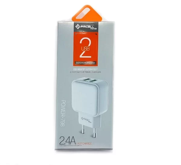 Fonte Carregador Rápido 2x USB 2.4A Pmcell Power798 HC22 Turbo – Original - Image 3