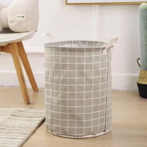 Cesto Dobrável Preto para Roupas e Brinquedos Organize com Estilo A escolha Perfeita para Roupas e Brinquedos