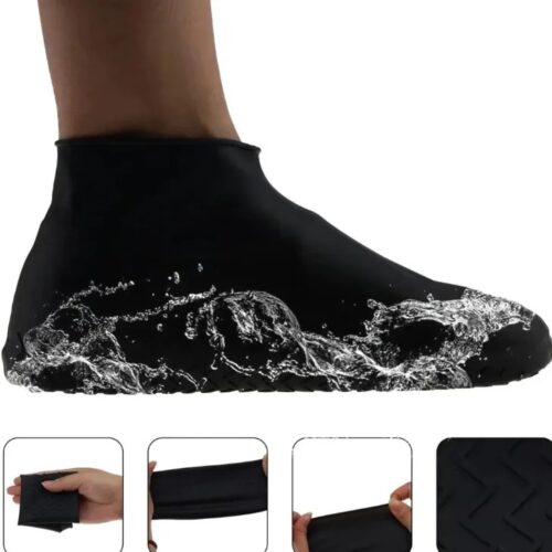 Protetor de Sapato em Silicone Impermeável Antiderrapante para Chuva
