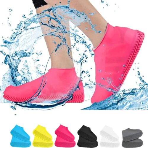 Protetor de Sapato em Silicone Impermeável Antiderrapante para Chuva