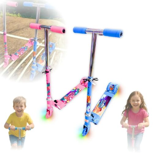 Patinete Infantil Dobrável 3 Rodas - Para Crianças a Partir de 6 Anos – Fun Game